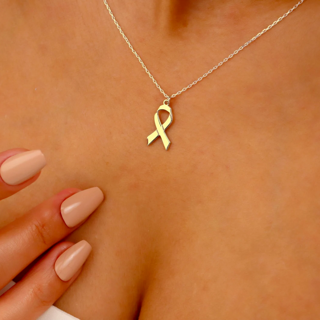 Collier Ruban | Ensemble contre le Cancer du Sein