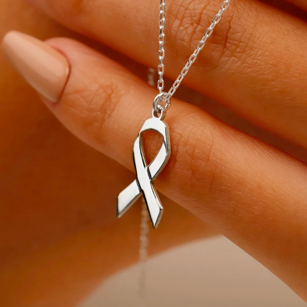 Collier Ruban | Ensemble contre le Cancer du Sein