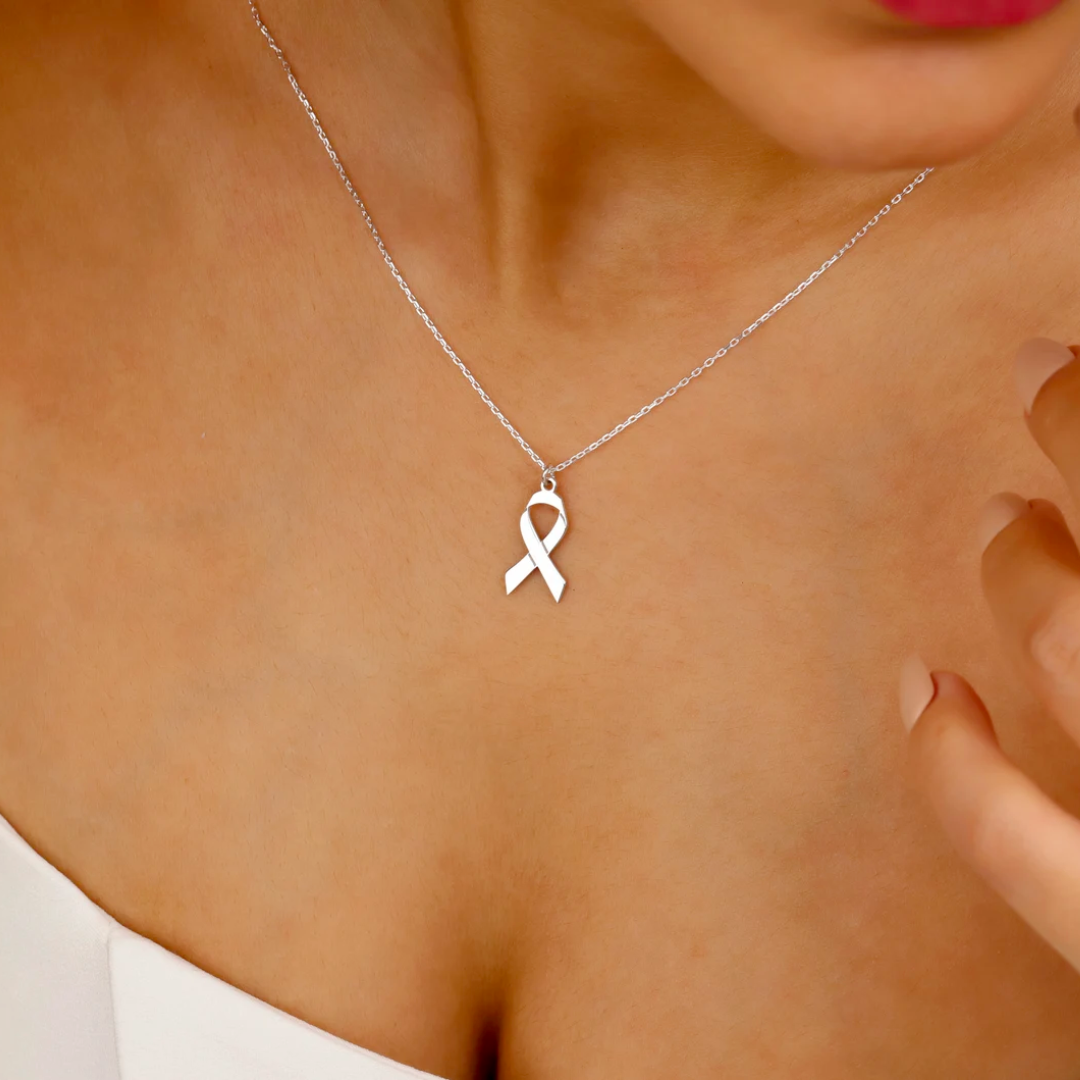 Collier Ruban | Ensemble contre le Cancer du Sein